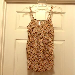 Xhiliration sleeveless blouse
